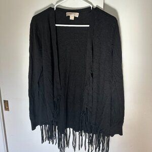 Tassel/Fringe Cardigan - Michael Kors